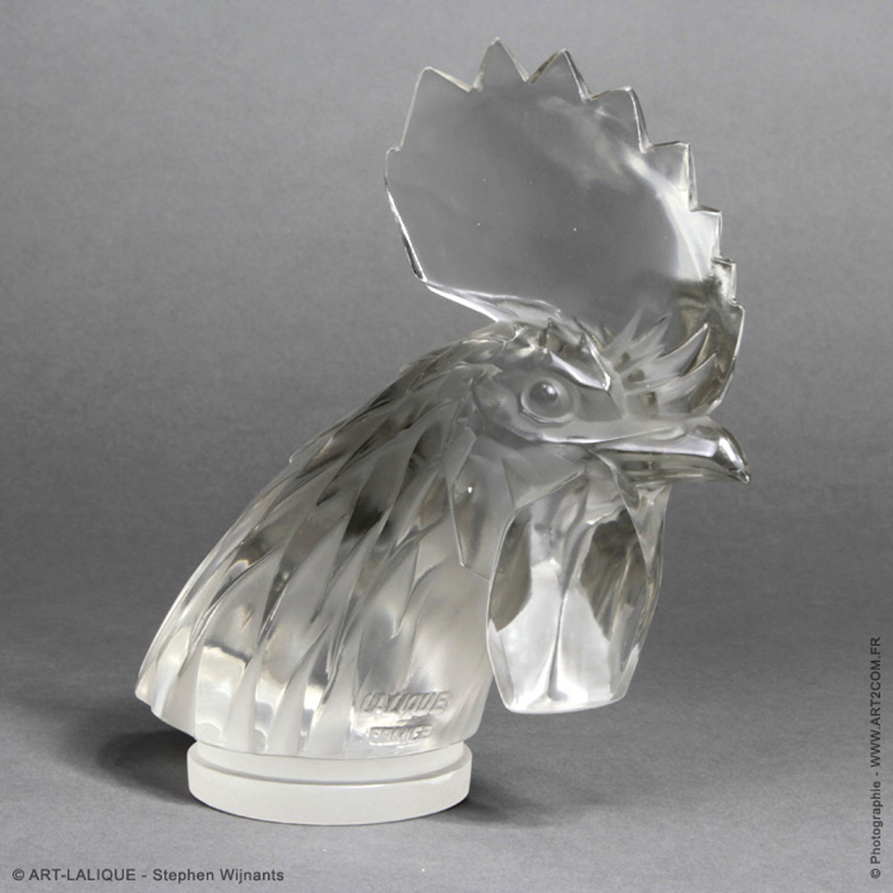 Car mascot R.LALIQUE 1928