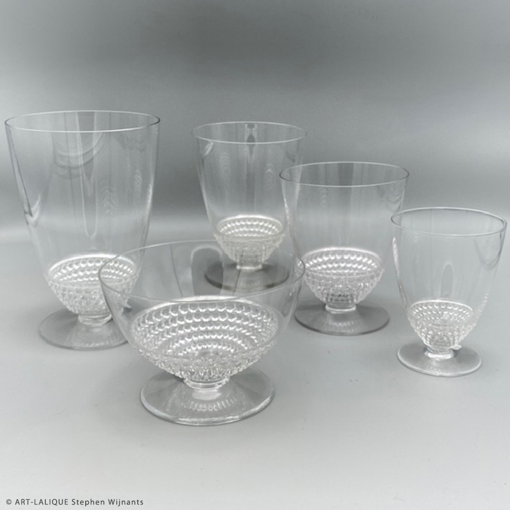 Service de verres R.LALIQUE 1930