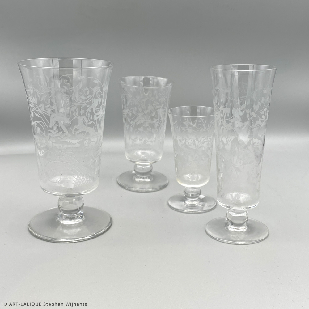 Service de verres BACCARAT - CHEVALIER