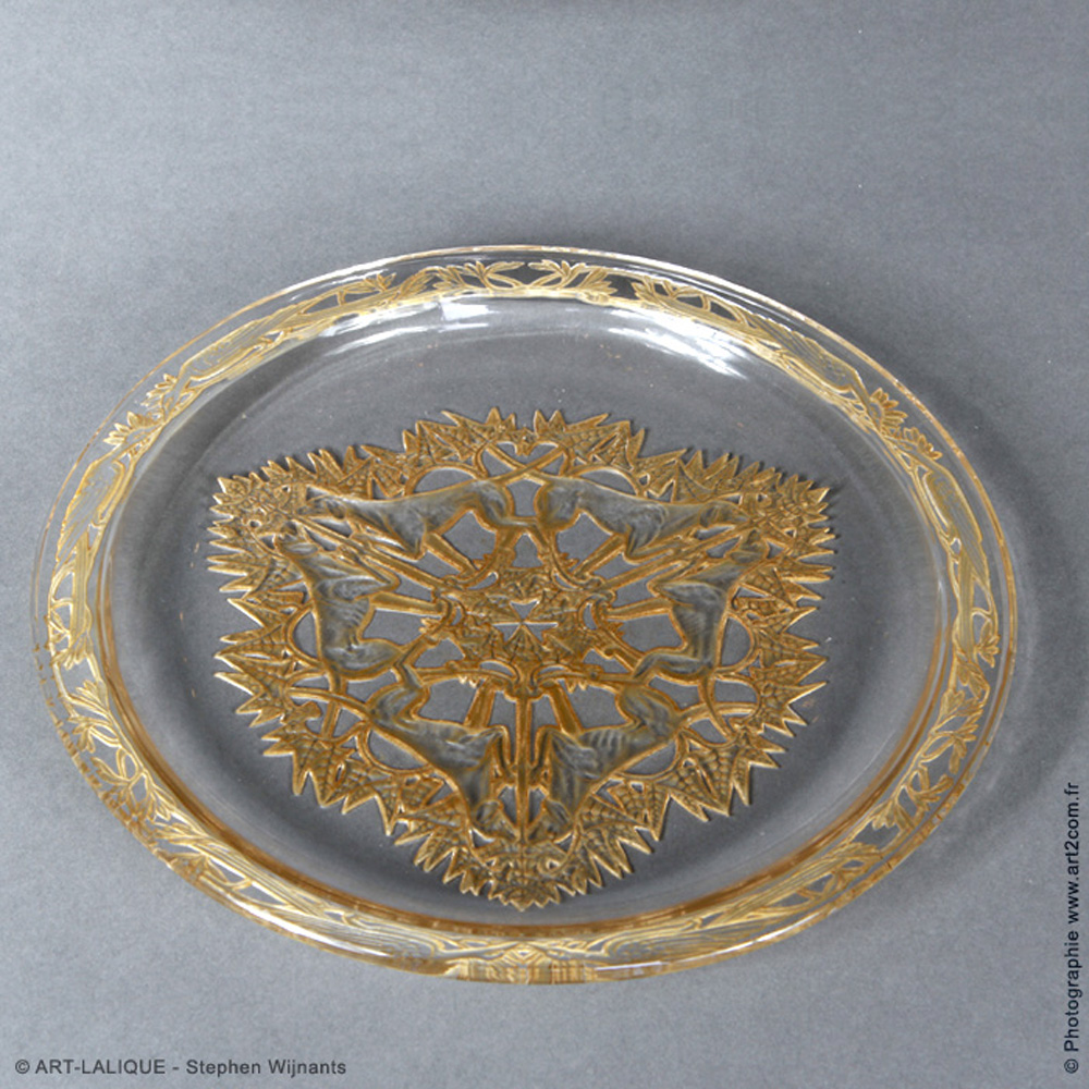 Assiette R.LALIQUE 1914