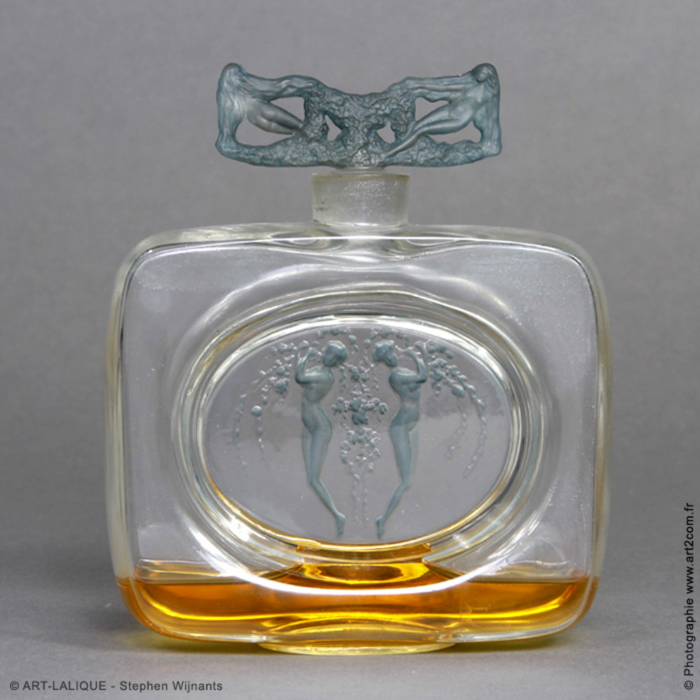 Flacon méplat  R.LALIQUE 1912