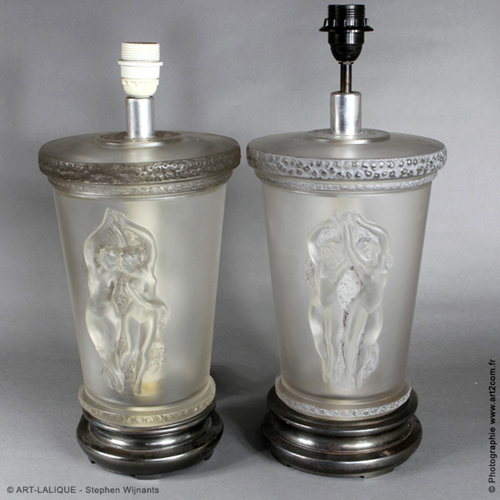 Lamps LALIQUE 1950