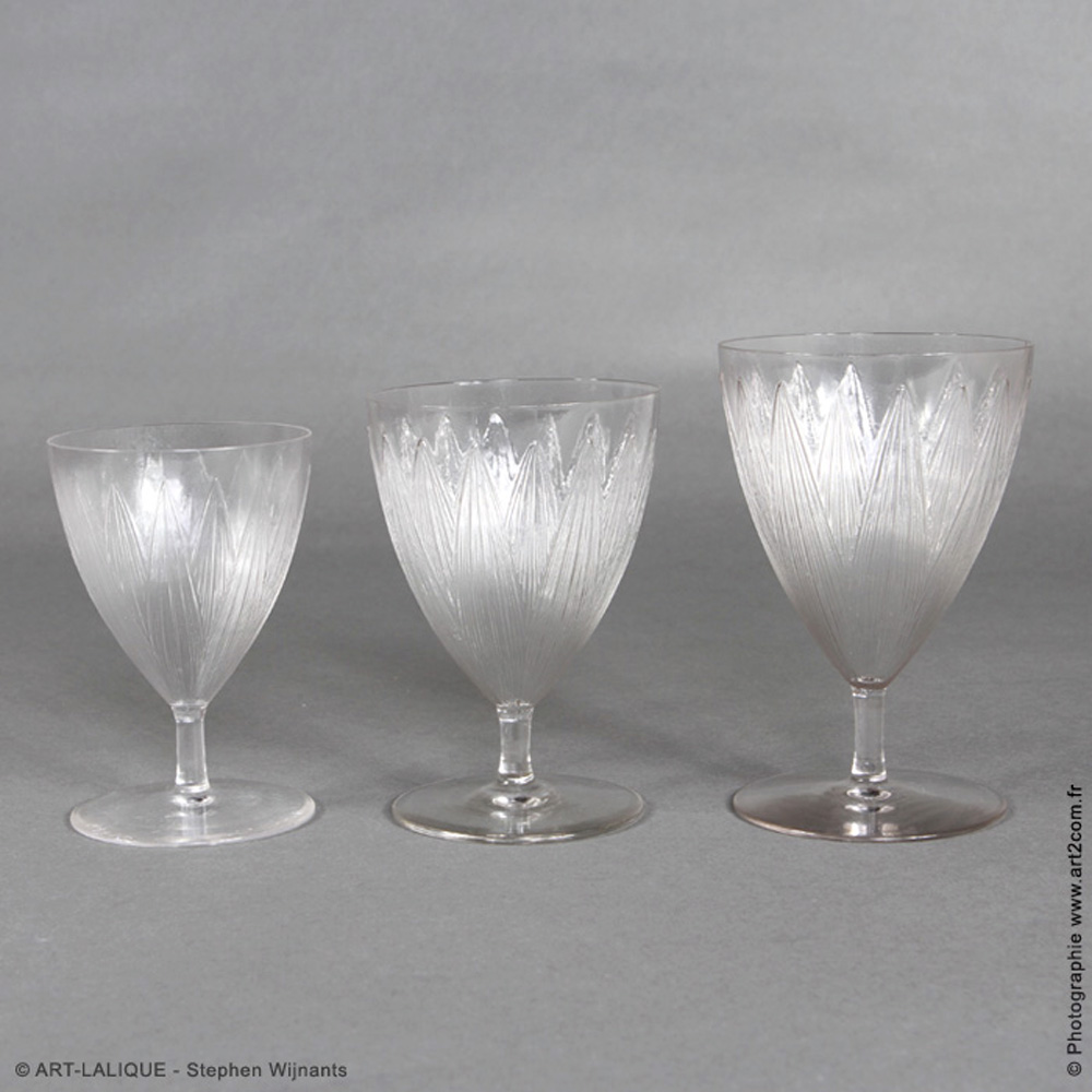 Service de verres R.LALIQUE 1924