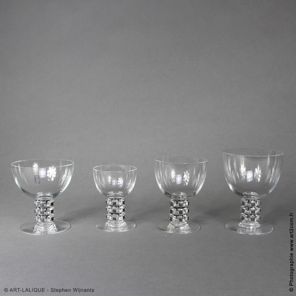 Service de verres R.LALIQUE 1926