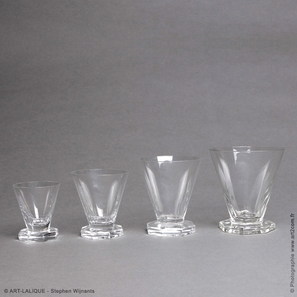 Set of glasses R.LALIQUE 1935